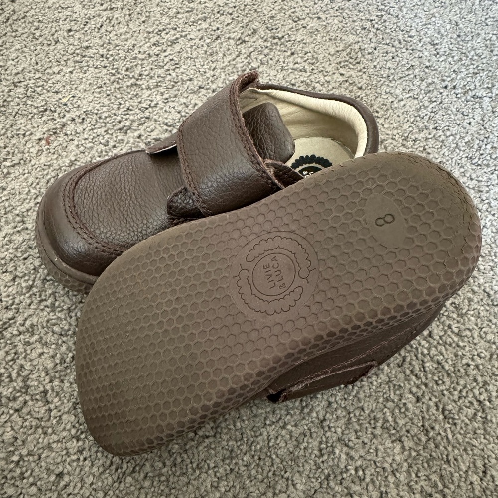 Livie and Luca brown leather dress shoes